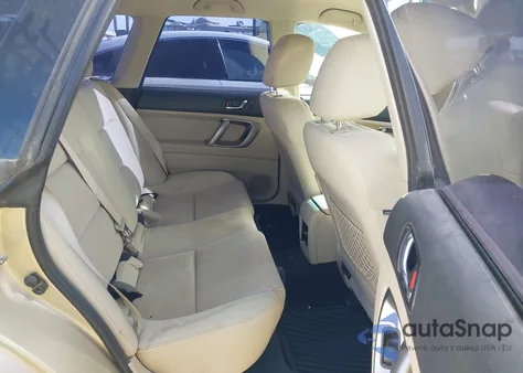 2009 Subaru Outback 2.5I z USA, uszkodzony, nr VIN 4S4BP61CD97346386